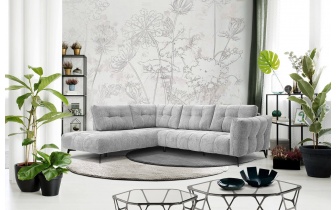 Canapé d'angle gauche 5 places KALMER