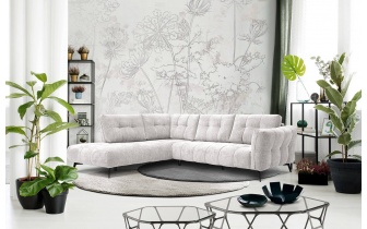 Canapé d'angle gauche 5 places KALMER