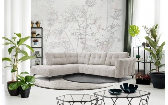 Canapé d'angle gauche 5 places KALMER