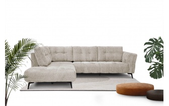 Canapé d'angle gauche 5 places KALMER