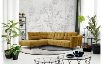 Canapé d'angle gauche 5 places KALMER