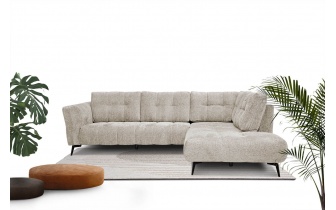 Canapé d'angle droit 5 places KALMER