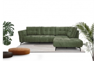 Canapé d'angle droit 5 places KALMER