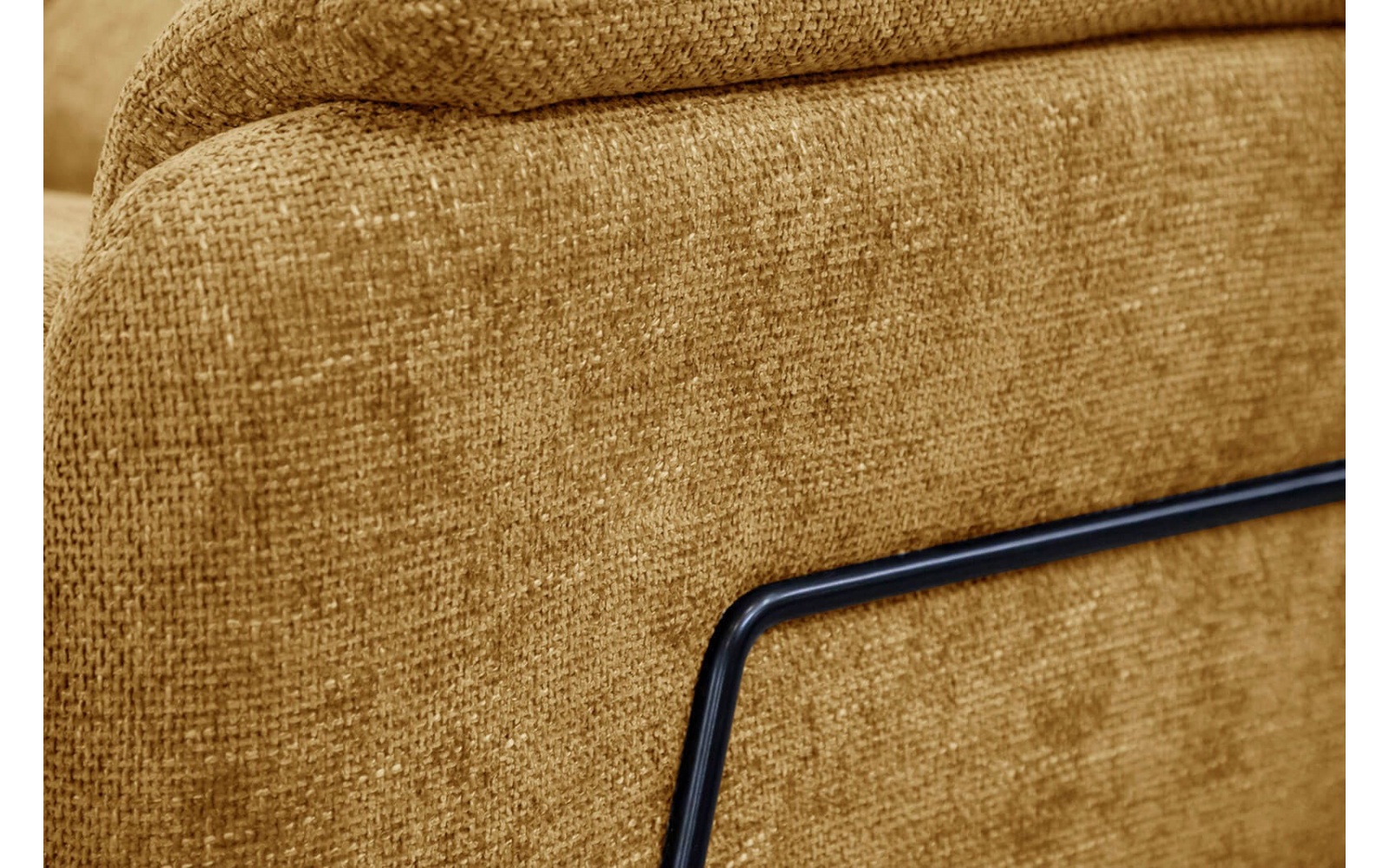 Canapé d'angle gauche avec appuis-tête réglables 5 places RODEN