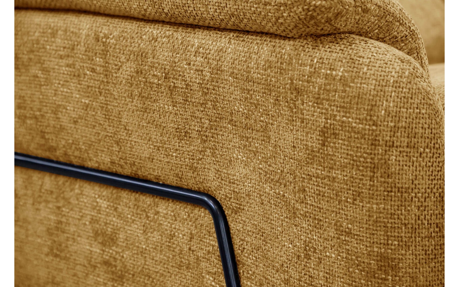 Canapé d'angle droit avec appuis-tête réglables 5 places RODEN