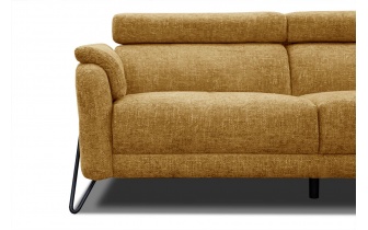 Canapé d'angle droit avec appuis-tête réglables 5 places RODEN