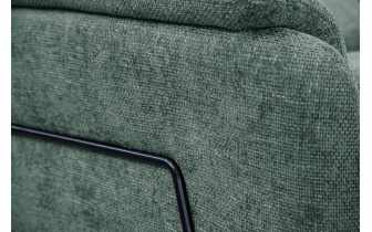 Canapé d'angle droit avec appuis-tête réglables 5 places RODEN