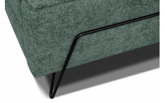 Canapé d'angle droit avec appuis-tête réglables 5 places RODEN