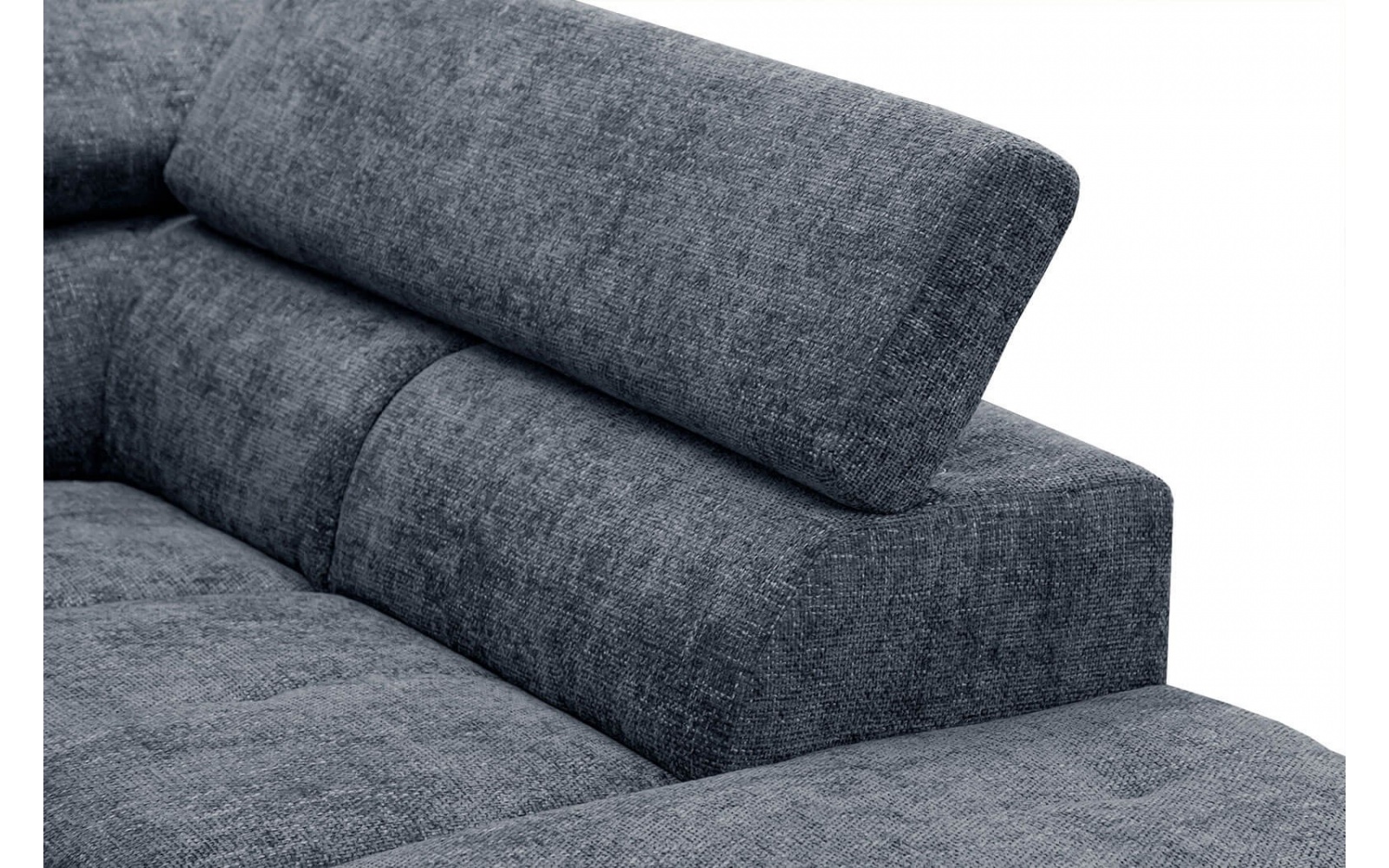 Canapé d'angle droit avec appuis-tête réglables 5 places RODEN