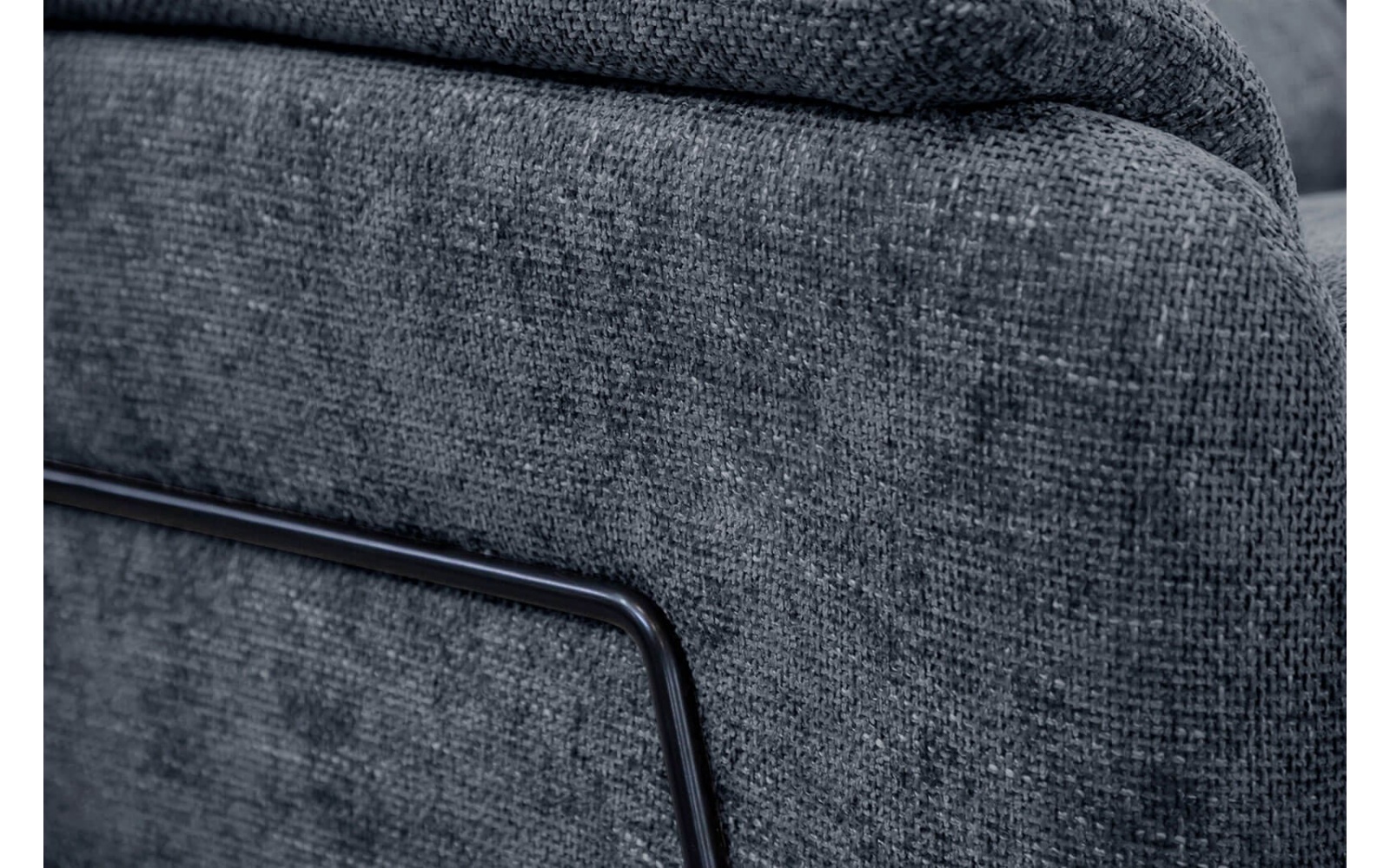 Canapé d'angle droit avec appuis-tête réglables 5 places RODEN