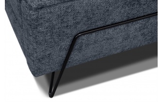 Canapé d'angle droit avec appuis-tête réglables 5 places RODEN