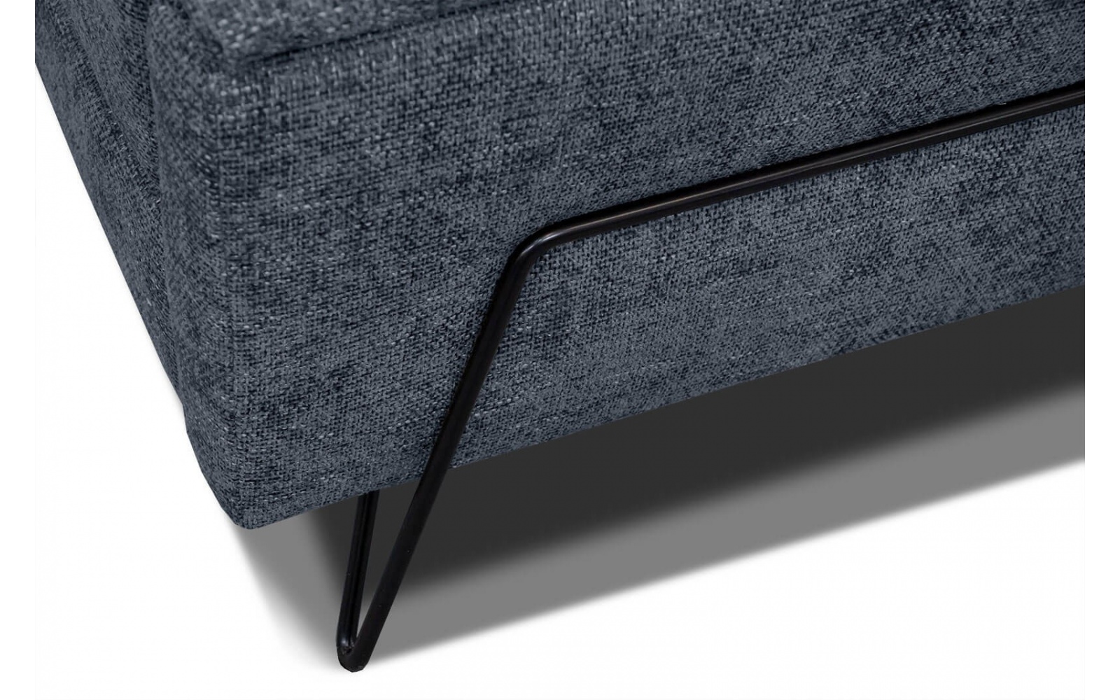 Canapé d'angle droit avec appuis-tête réglables 5 places RODEN