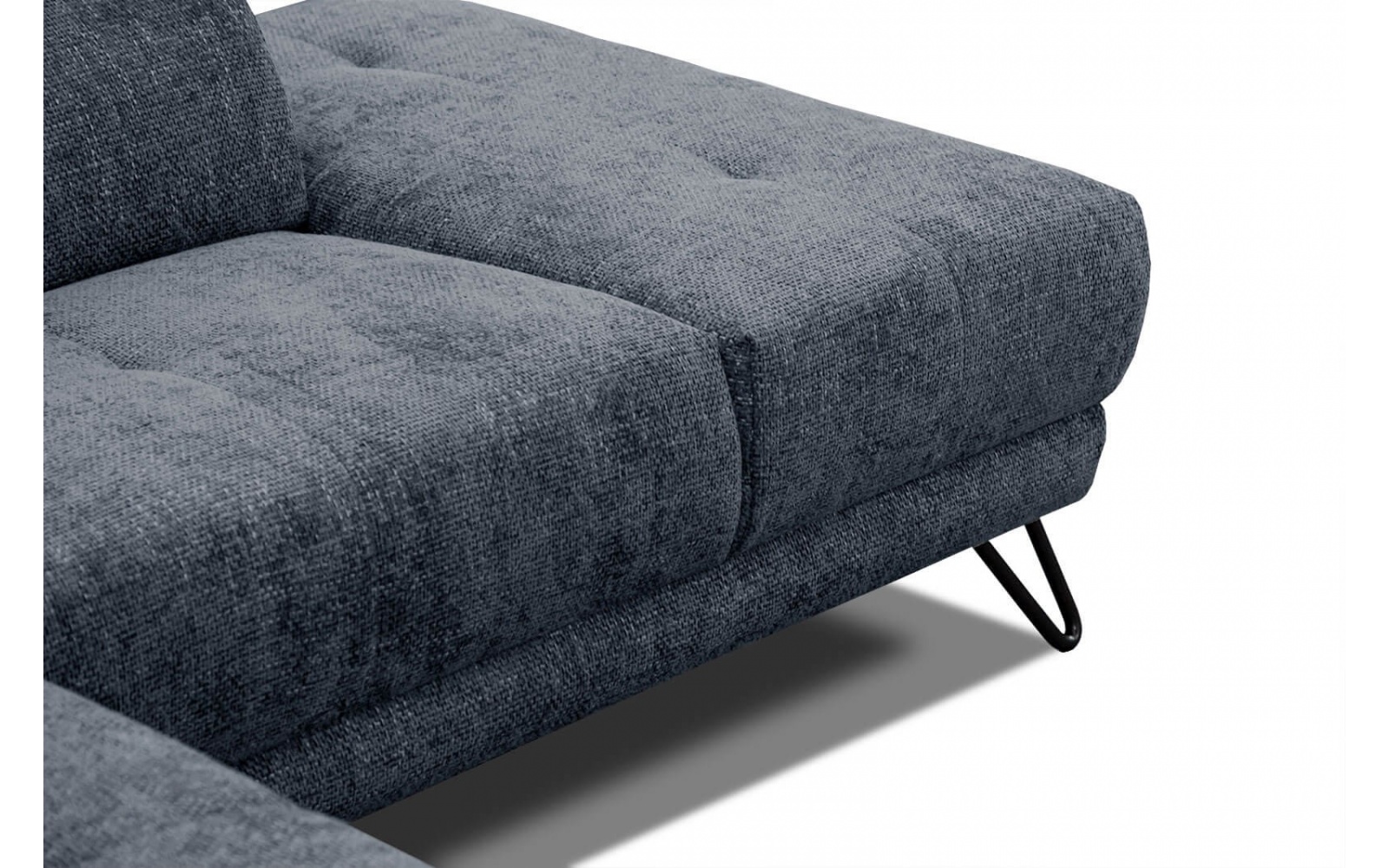 Canapé d'angle droit avec appuis-tête réglables 5 places RODEN