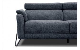 Canapé d'angle droit avec appuis-tête réglables 5 places RODEN