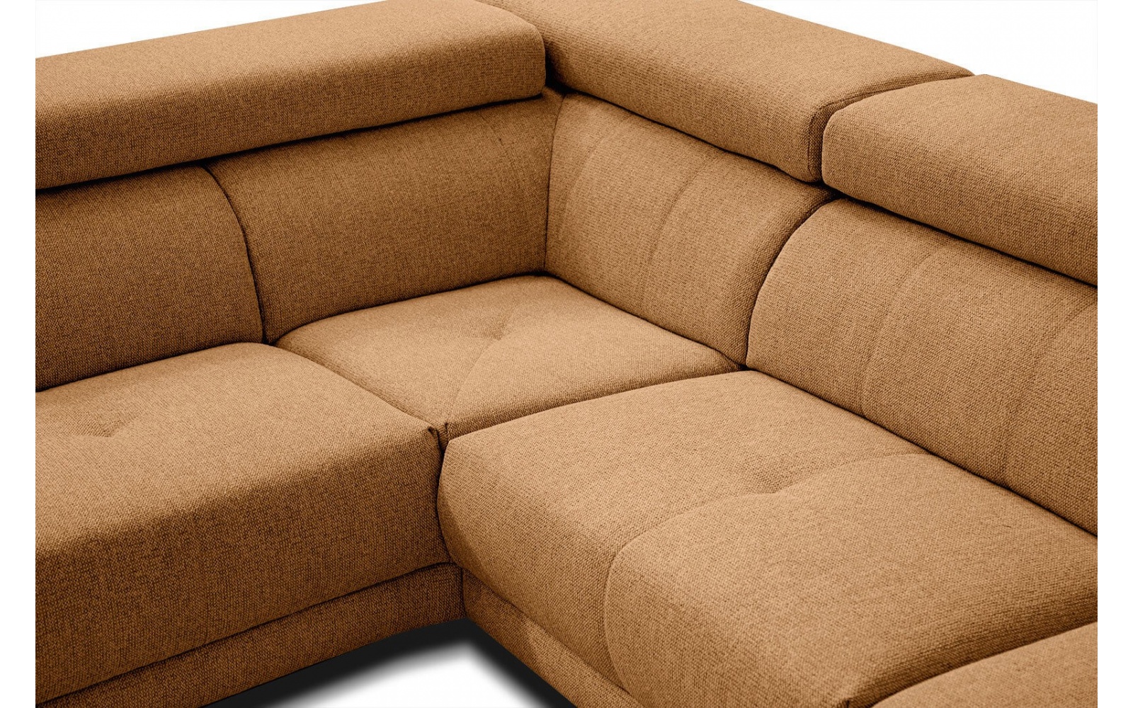 Canapé d'angle gauche avec appuis-tête réglables 5 places MORELLO