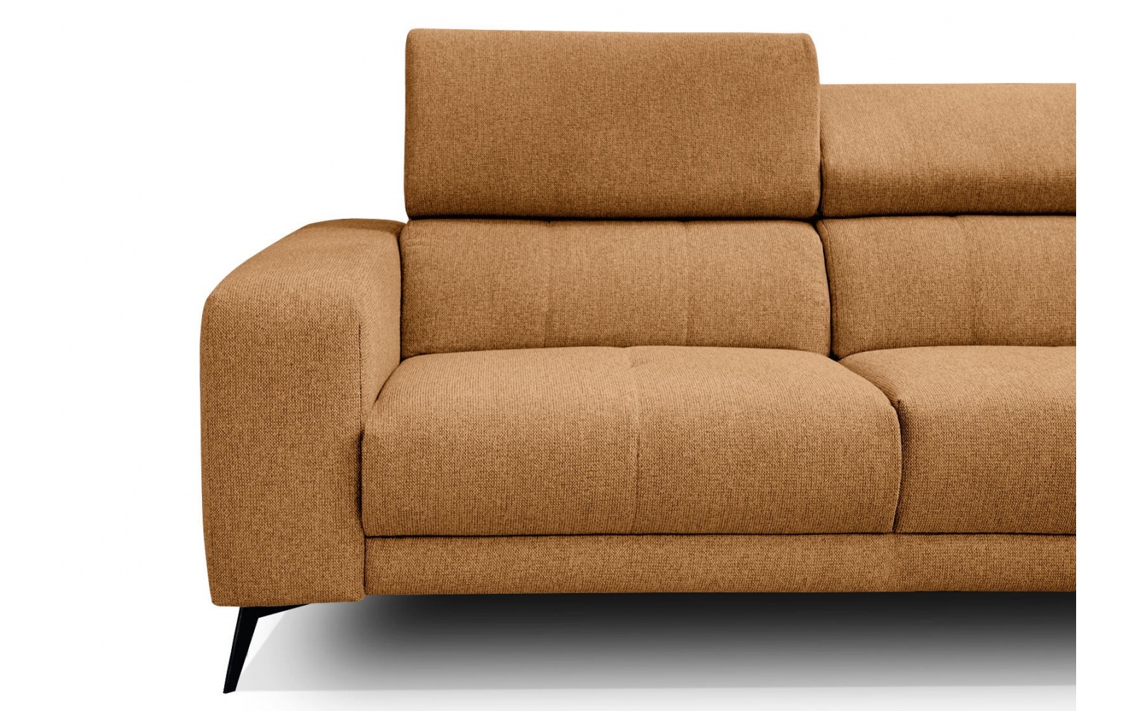 Canapé d'angle droit avec appuis-tête réglables 5 places MORELLO