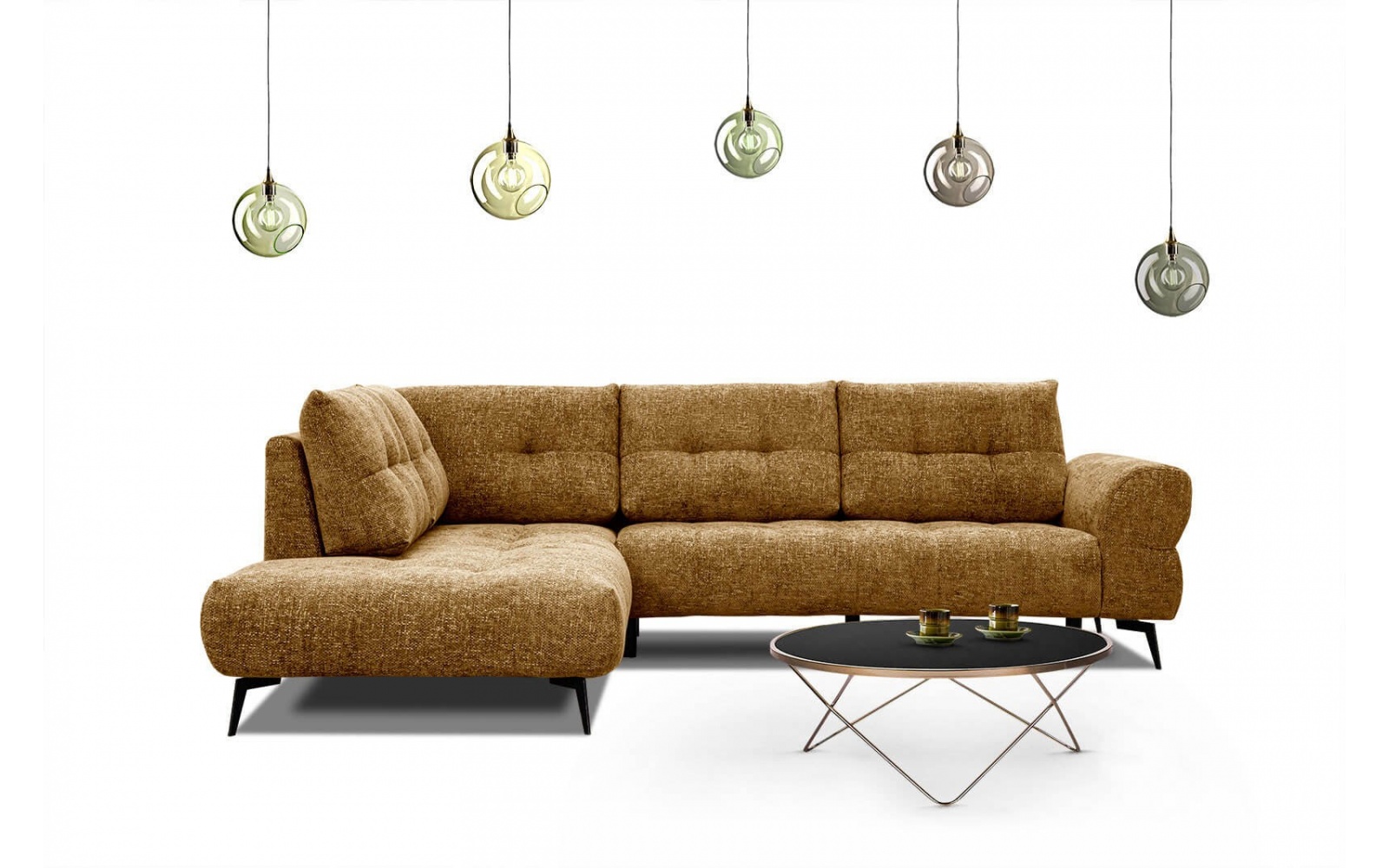 Canapé d'angle gauche 5 places SALVINI