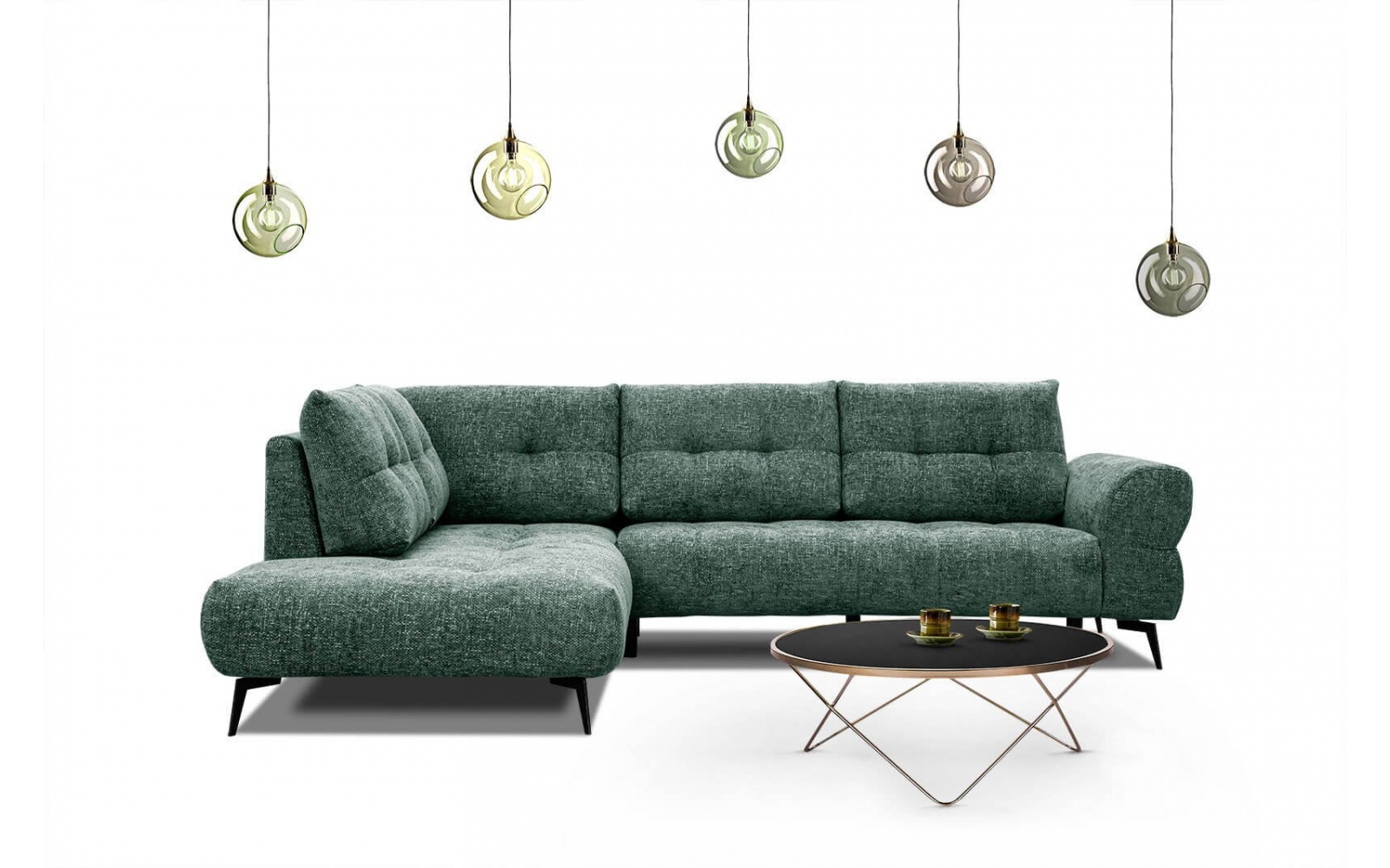 Canapé d'angle gauche 5 places SALVINI