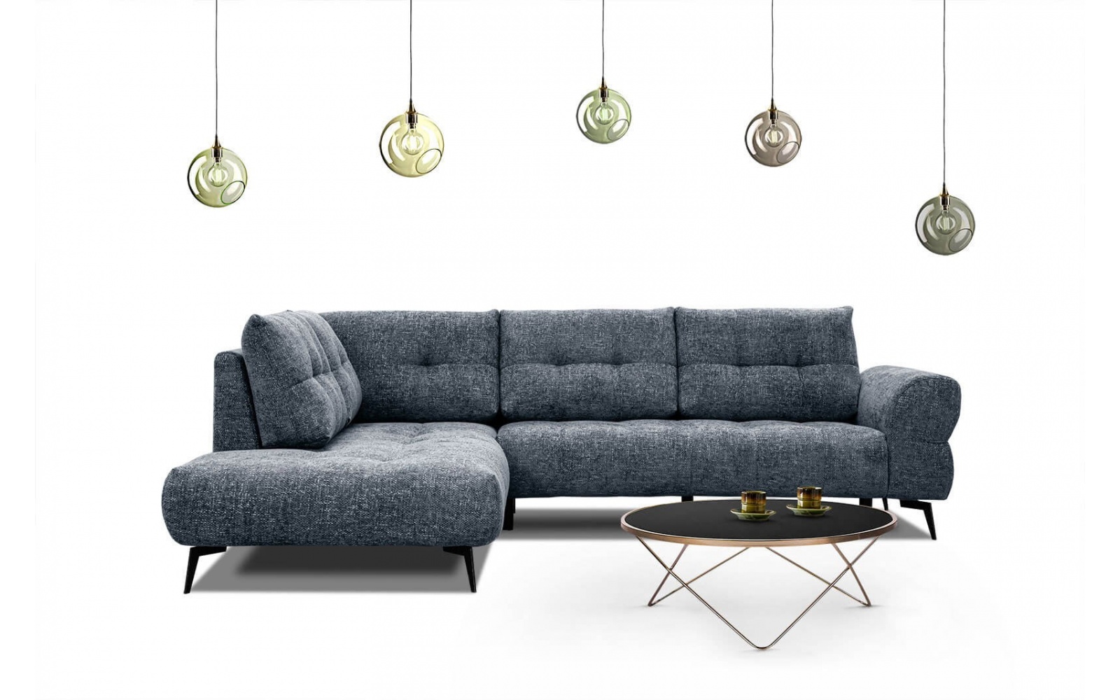 Canapé d'angle gauche 5 places SALVINI