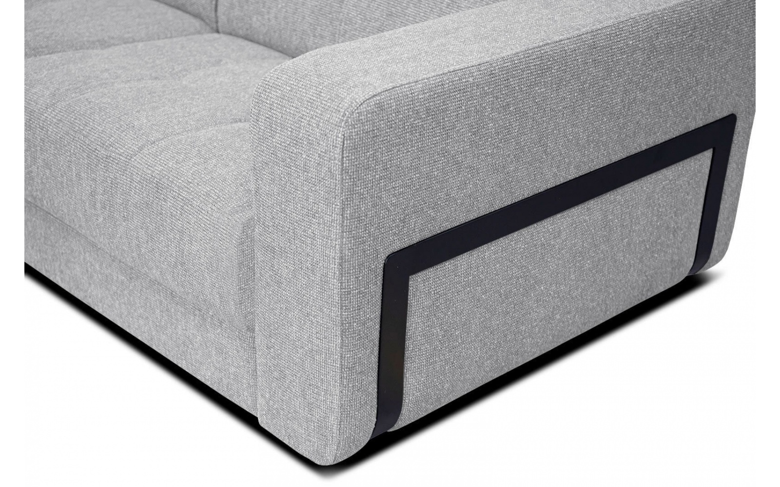 Canapé d'angle gauche avec appuis-tête réglables 5 places BERGO