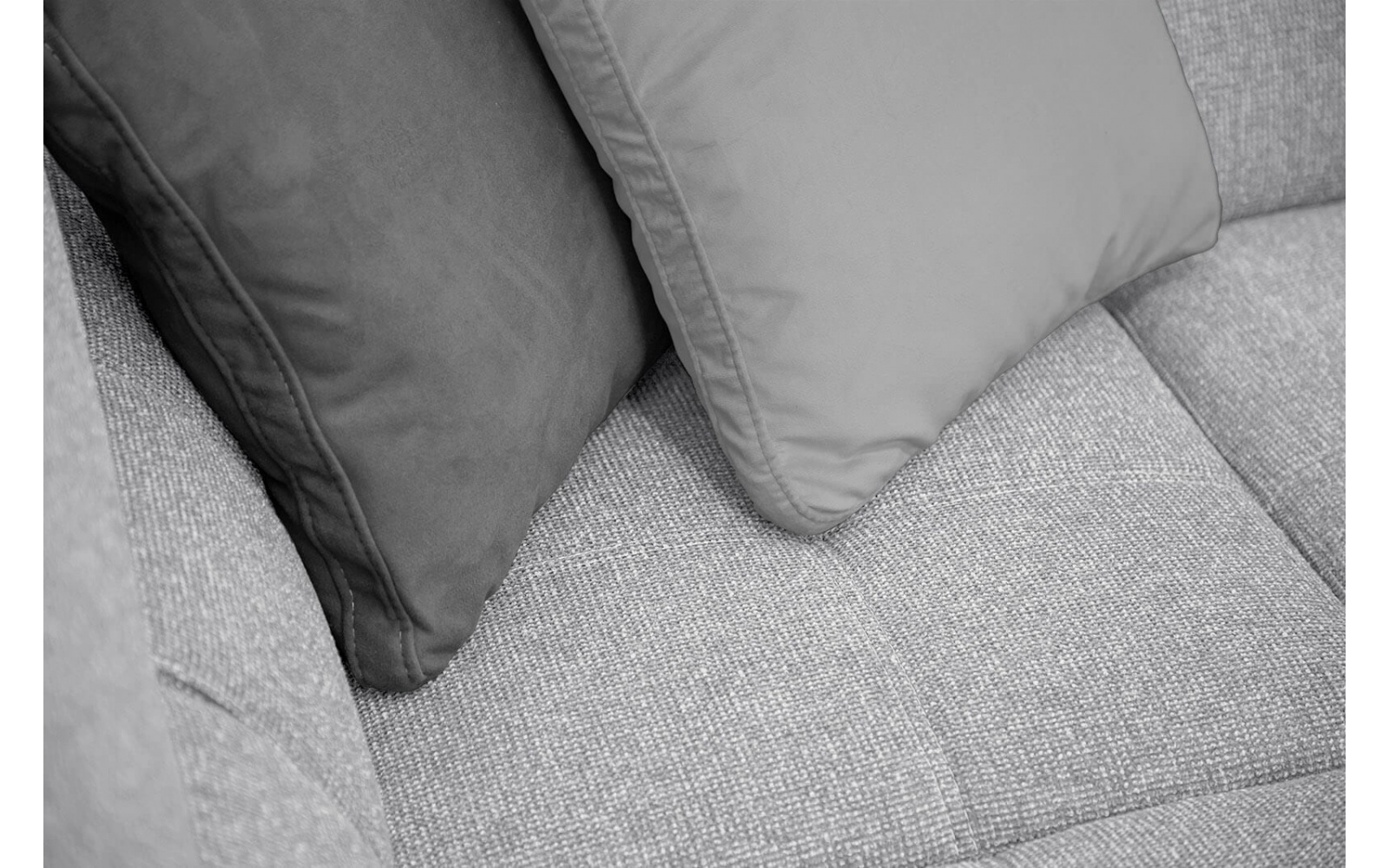 Canapé d'angle gauche avec appuis-tête réglables 5 places BERGO