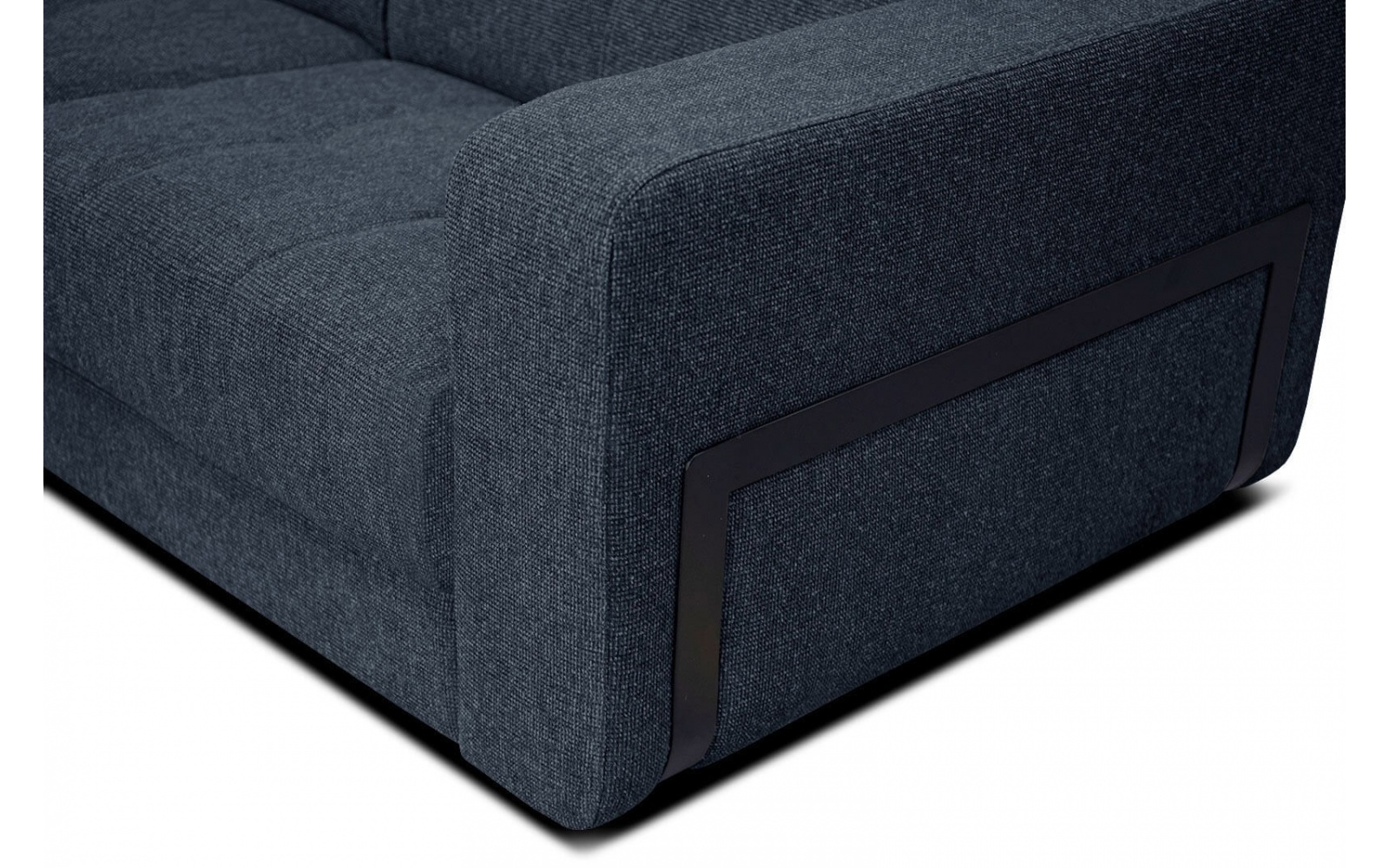 Canapé d'angle gauche avec appuis-tête réglables 5 places BERGO