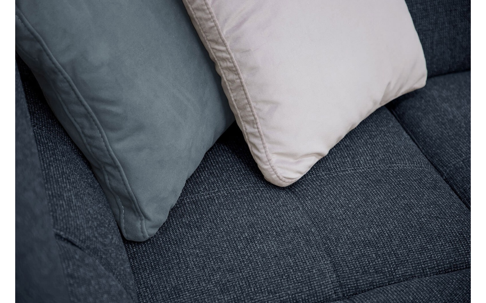 Canapé d'angle gauche avec appuis-tête réglables 5 places BERGO