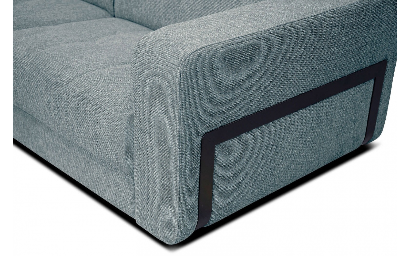 Canapé d'angle gauche avec appuis-tête réglables 5 places BERGO