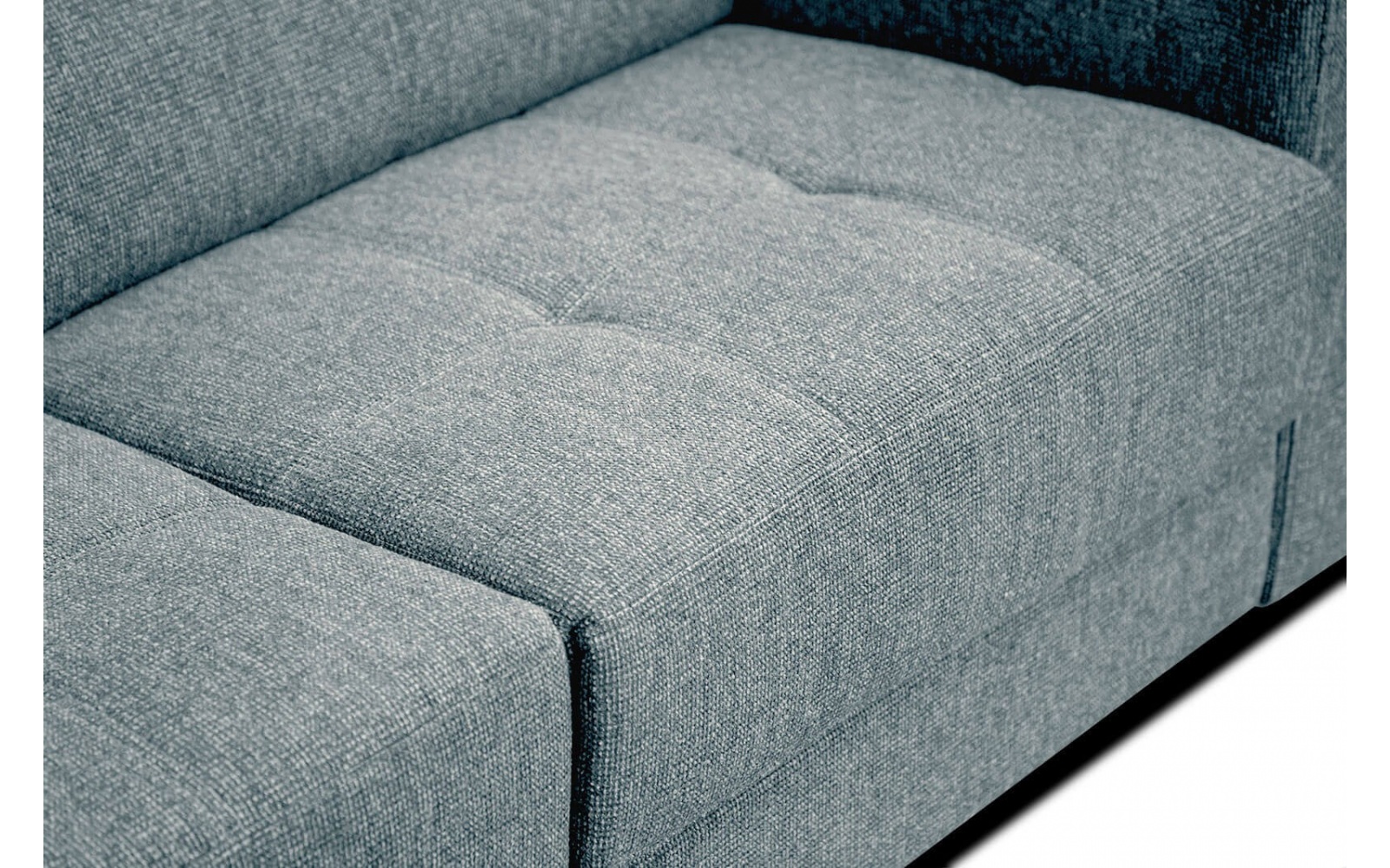 Canapé d'angle gauche avec appuis-tête réglables 5 places BERGO