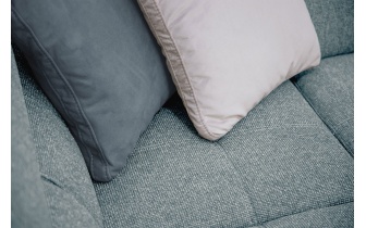 Canapé d'angle gauche avec appuis-tête réglables 5 places BERGO