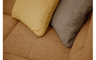 Canapé d'angle droit avec appuis-tête réglables 5 places BERGO