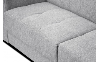 Canapé d'angle droit avec appuis-tête réglables 5 places BERGO