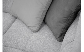 Canapé d'angle droit avec appuis-tête réglables 5 places BERGO