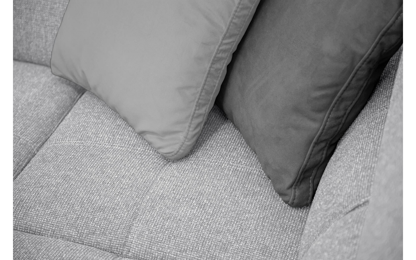 Canapé d'angle droit avec appuis-tête réglables 5 places BERGO