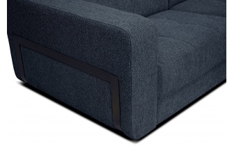 Canapé d'angle droit avec appuis-tête réglables 5 places BERGO