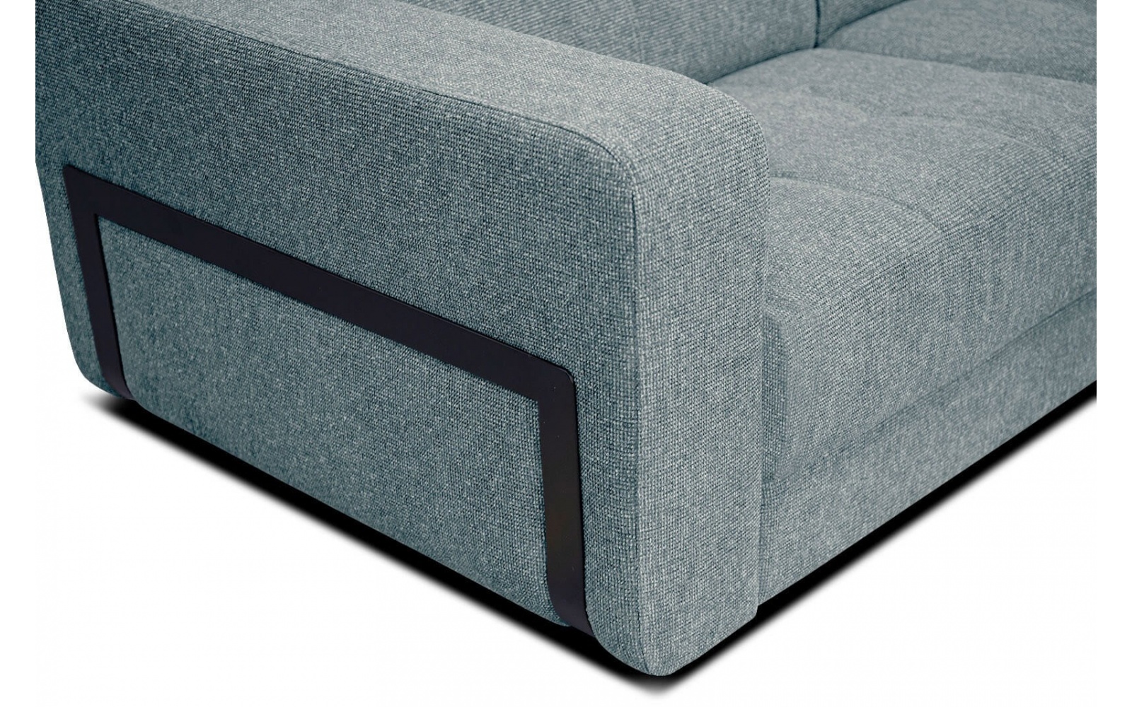 Canapé d'angle droit avec appuis-tête réglables 5 places BERGO