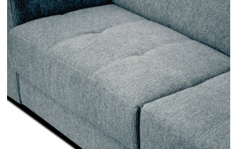 Canapé d'angle droit avec appuis-tête réglables 5 places BERGO