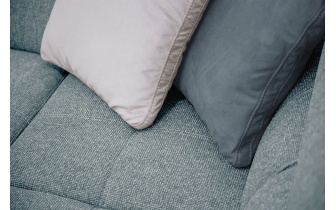 Canapé d'angle droit avec appuis-tête réglables 5 places BERGO