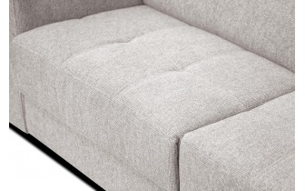 Canapé d'angle droit avec appuis-tête réglables 5 places BERGO