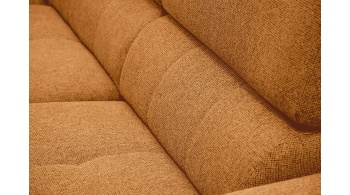 Canapé d'angle gauche avec appuis-tête réglables 5 places FIERO