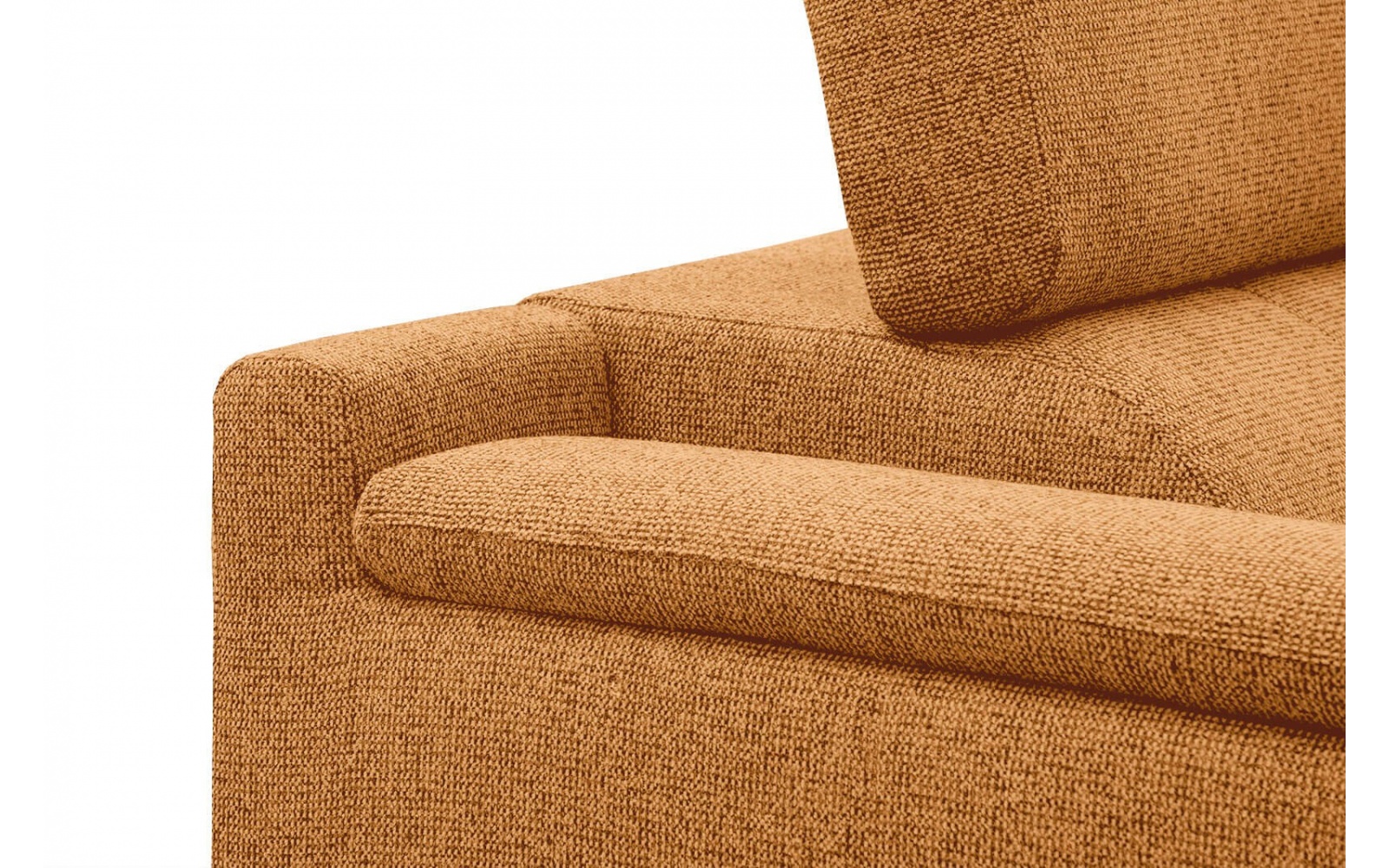 Canapé d'angle droit avec appuis-tête réglables 5 places FIERO