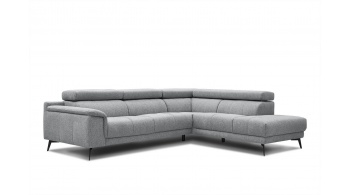 Canapé d'angle droit avec appuis-tête réglables 5 places FIERO