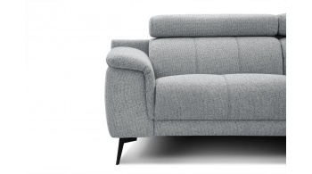 Canapé d'angle droit avec appuis-tête réglables 5 places FIERO