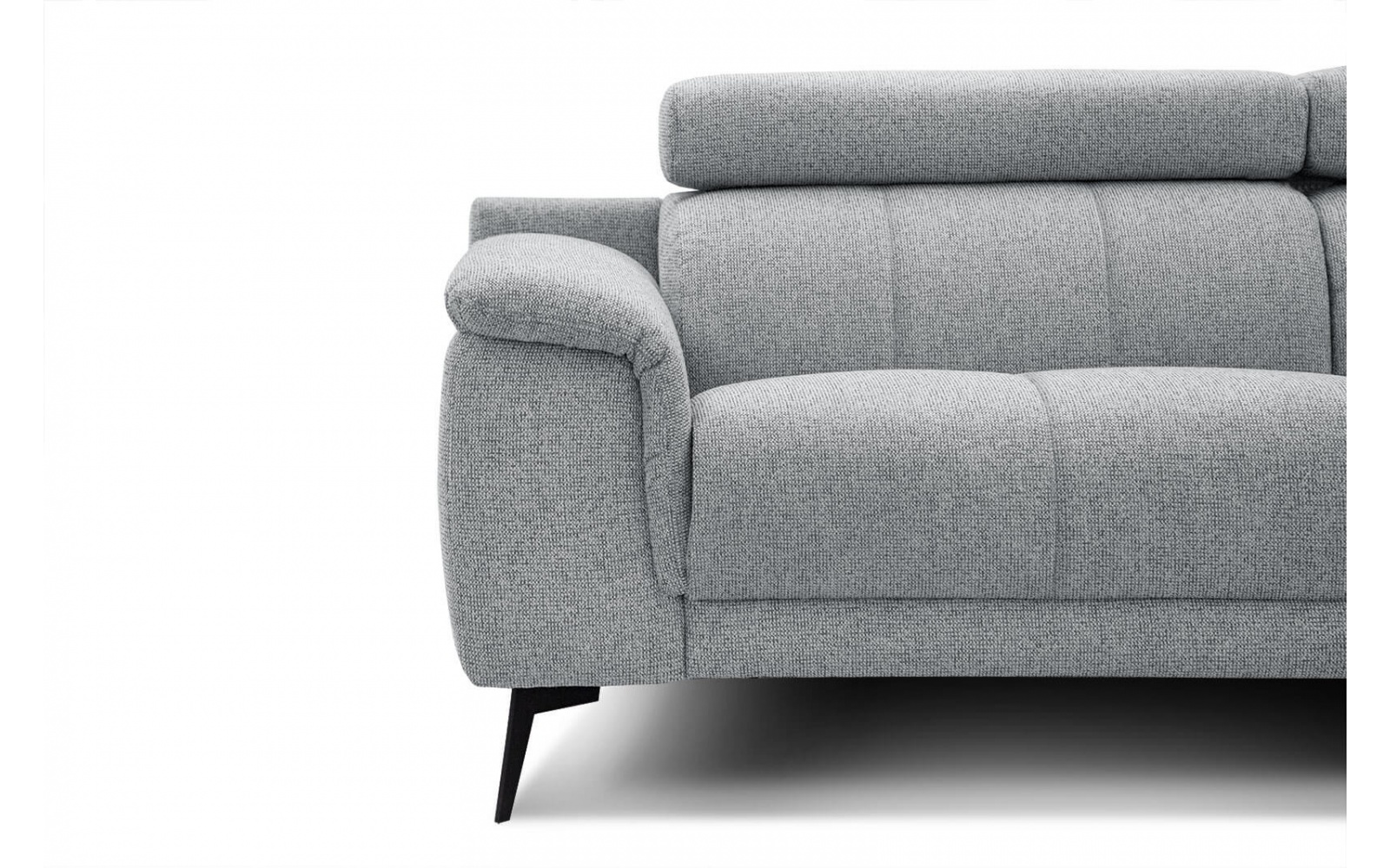 Canapé d'angle droit avec appuis-tête réglables 5 places FIERO