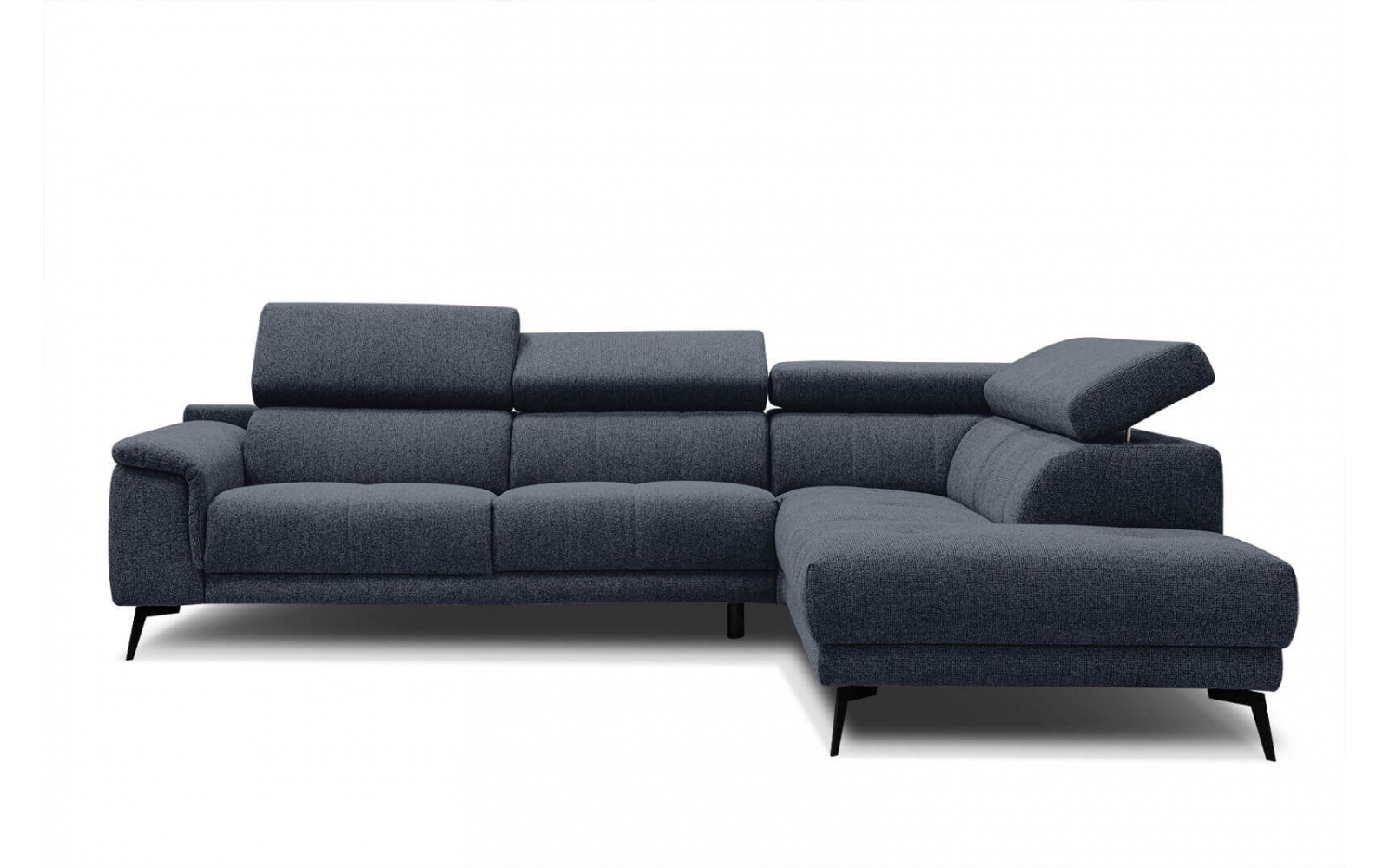 Canapé d'angle droit avec appuis-tête réglables 5 places FIERO