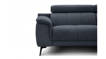 Canapé d'angle droit avec appuis-tête réglables 5 places FIERO