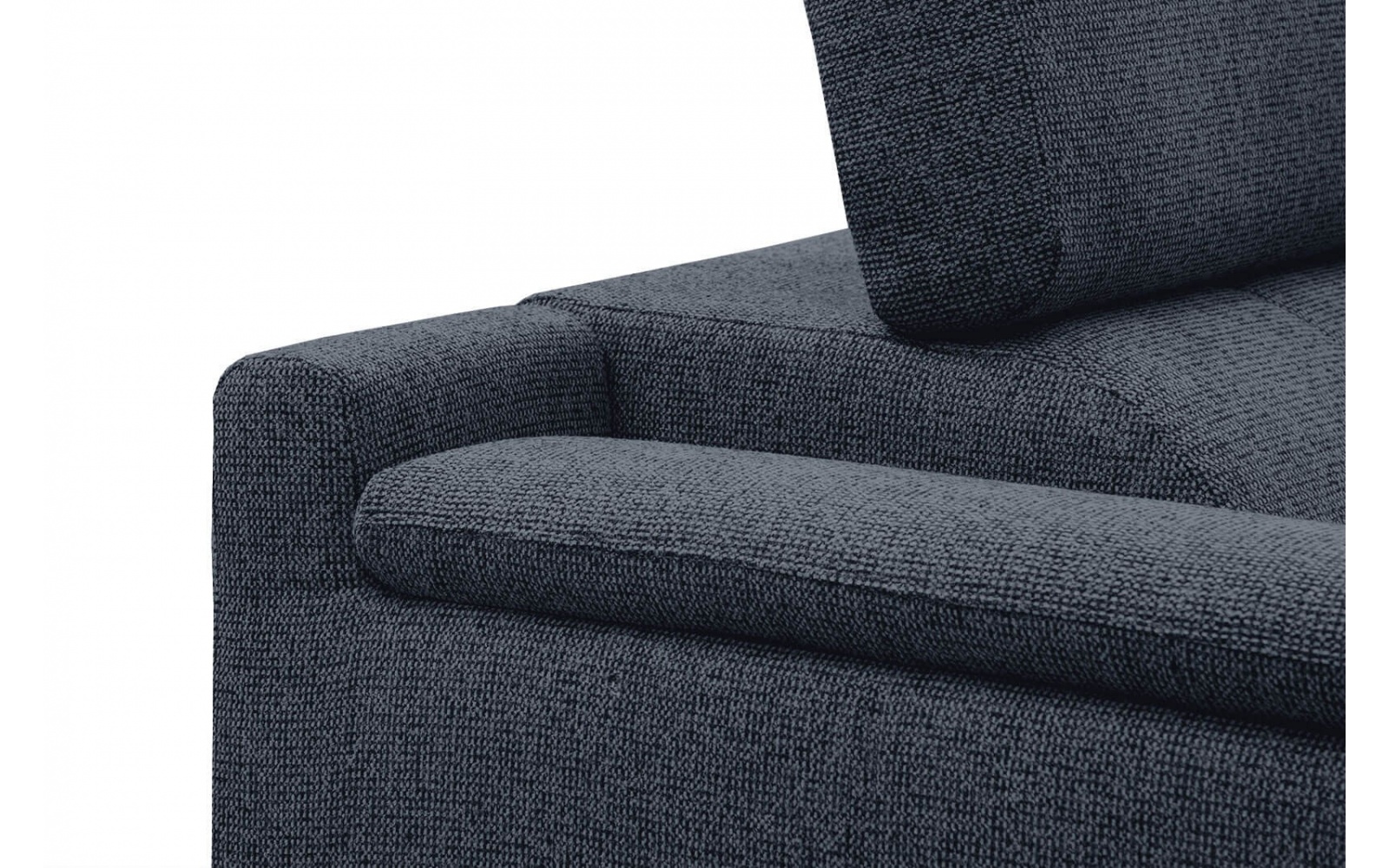 Canapé d'angle droit avec appuis-tête réglables 5 places FIERO