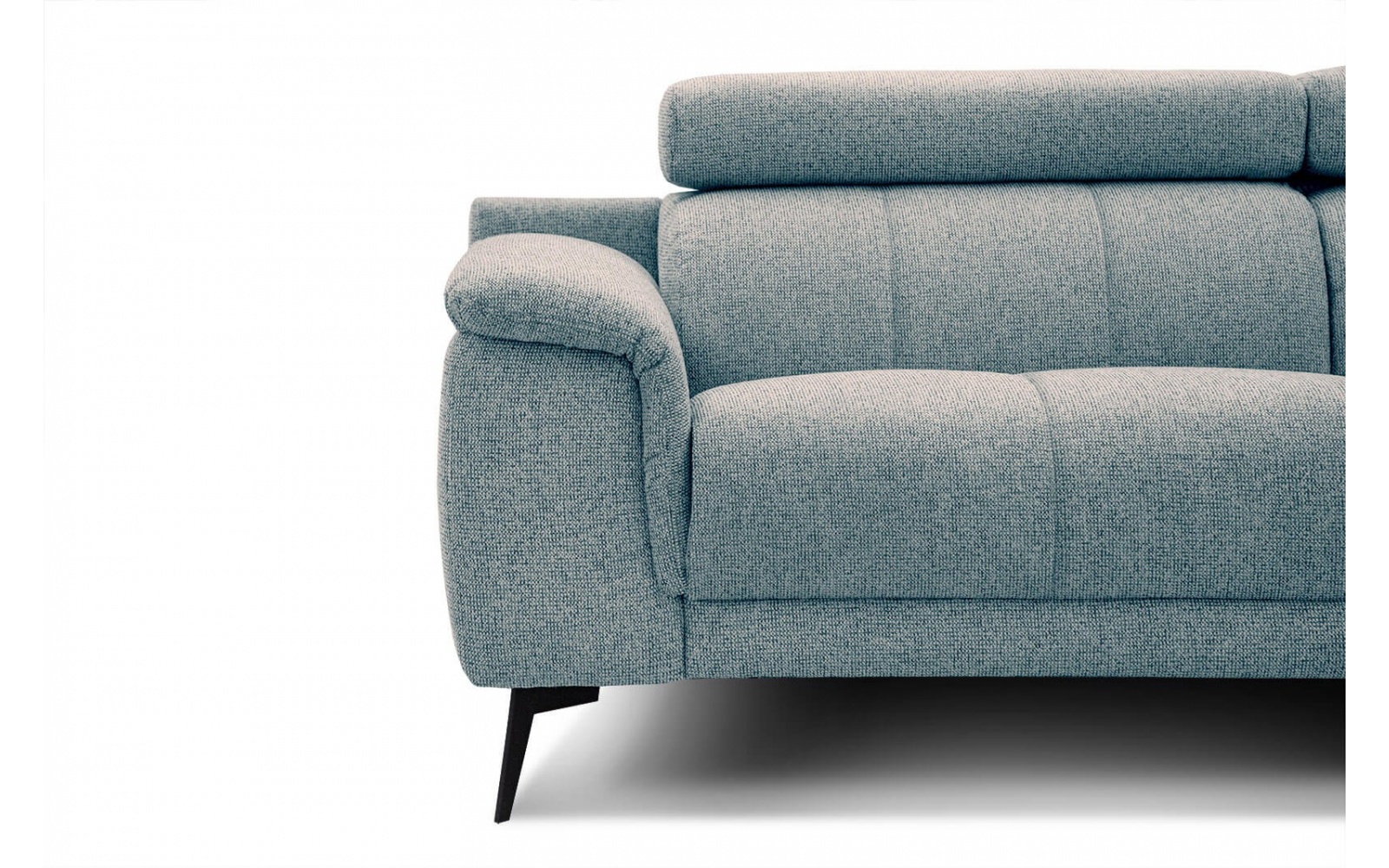 Canapé d'angle droit avec appuis-tête réglables 5 places FIERO