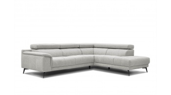 Canapé d'angle droit avec appuis-tête réglables 5 places FIERO