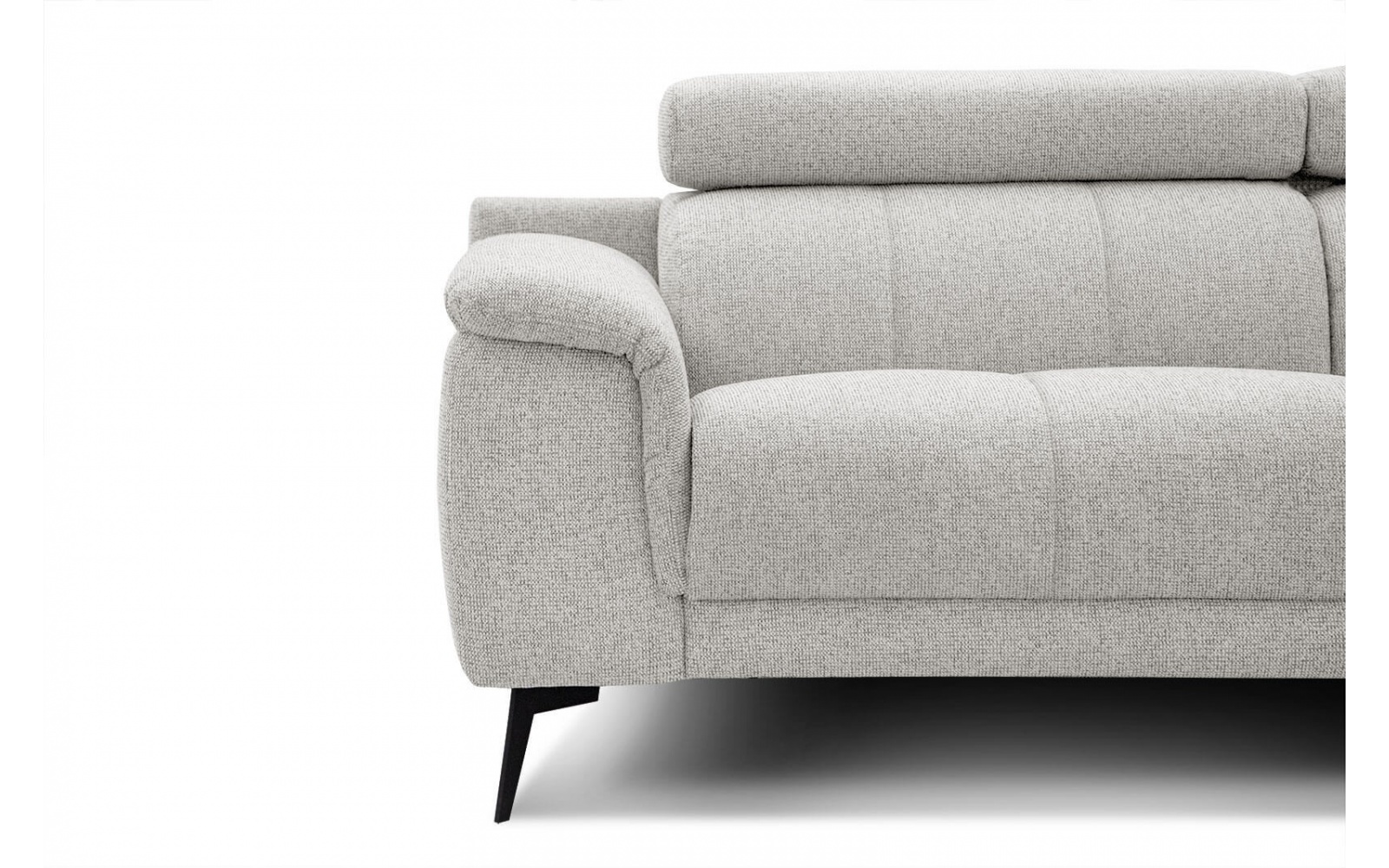 Canapé d'angle droit avec appuis-tête réglables 5 places FIERO